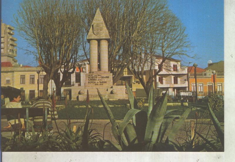 Postal 013918: Monumentos a los caidos en la guerra en Povoa de Varzim, Portugal