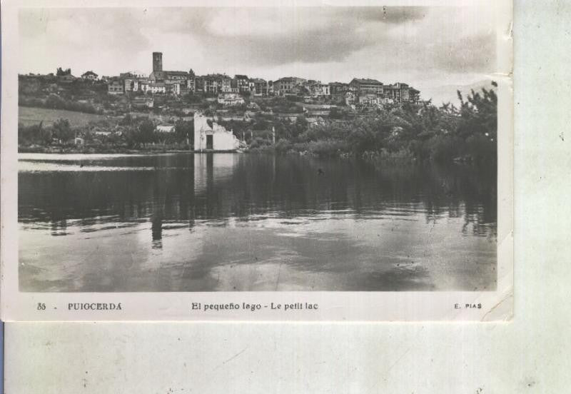 Postal 013927: El pequeño lago de Puigcerda, Gerona