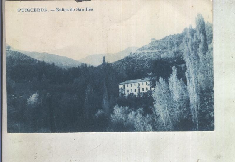 Postal 013932: Baños de Sanilles en Puigcerda , Gerona