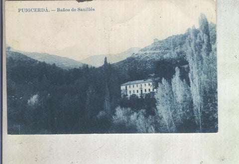 Postal 013932: Baños de Sanilles en Puigcerda , Gerona