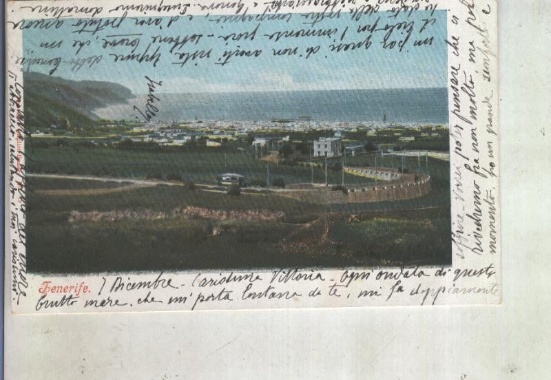 Postal 013937: Vista de Tenerife