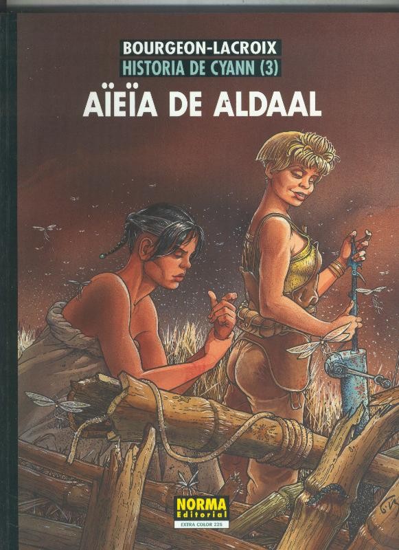 Cimoc Extra Color numero 225: Historia de Cyann numero 3: Aieia de Aldaal