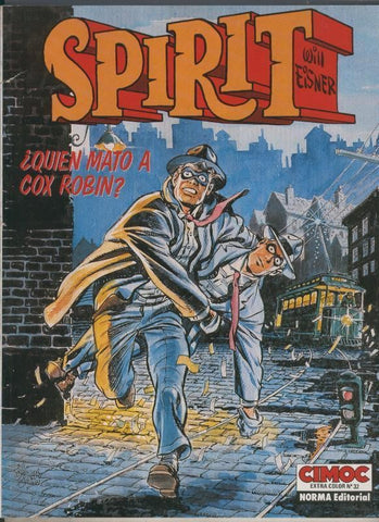 Cimoc Extra Color numero 032: Spirit numero 1: Quien mato a Cox Robin