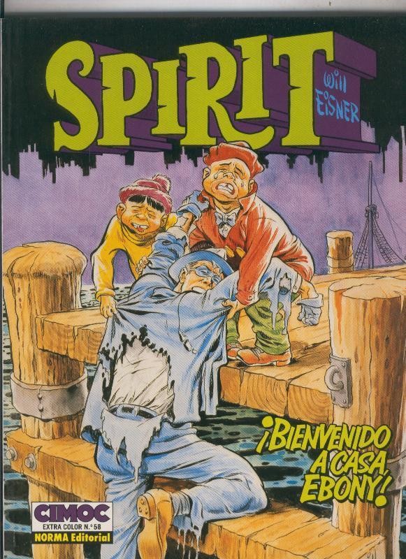Cimoc Extra Color numero 058: Spirit numero 3: Bienvenido a casa, Ebony