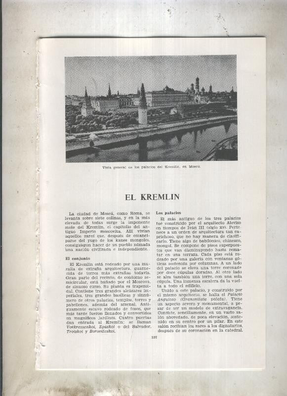 El Kremlin y La Sidra