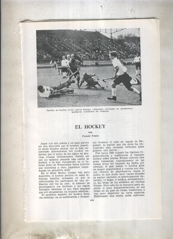 El hockey (Carlos Pardo) + El Baloncesto (Carlos Pardo)