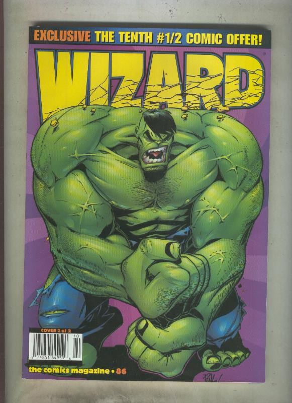 The comics Magazine Wizard numero 86 (octubre 1998)