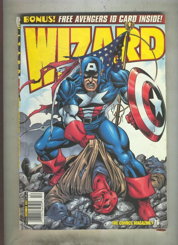 The comics Magazine Wizard numero 76 (diciembre 1997)