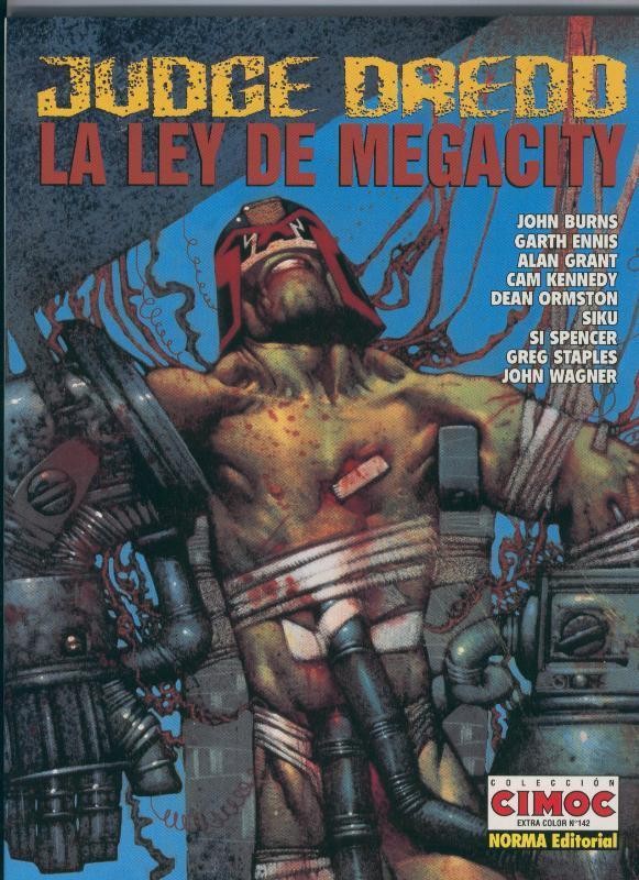 Cimoc Extra Color numero 142: Judge Dredd: La ley de Megacity