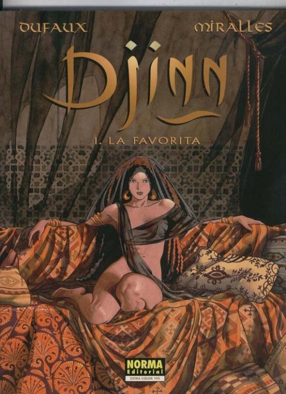 Cimoc Extra Color numero 195: Djinn volumen 01:  La favorita