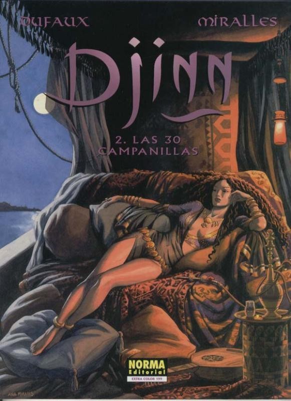 Cimoc Extra Color numero 199: Djinn volumen 02: Las 30 campanillas