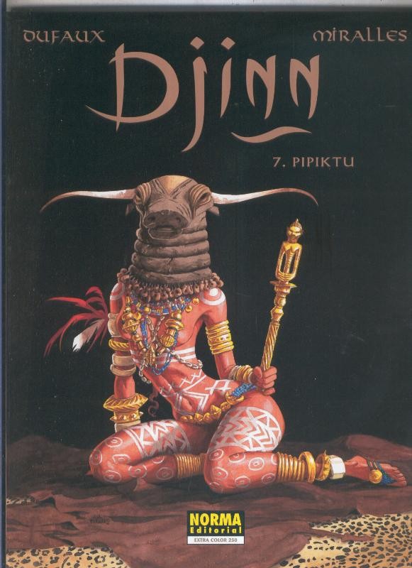 Cimoc Extra Color numero 250: Djinn volumen 07: Pipiktu