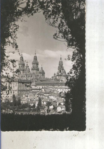 Postal 013961: Vista general de Santiago de Compostela