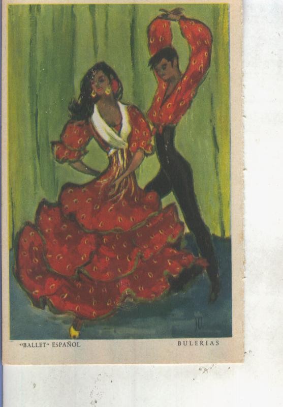 Postal 013979: Bailando Bulerias