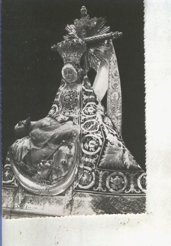 Postal 013986: Virgen Nuestra Señora de las Angustias