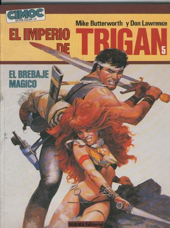 Cimoc Extra Color numero 015: El Imperio de Trigan volumen 5