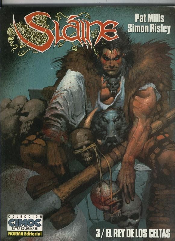 Cimoc Extra Color numero 085: Slaine volumen 3: El rey de los Celtas