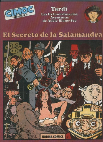 Cimoc Extra Color numero 006: Adele Blanc Sec: El secreto de la salamandra