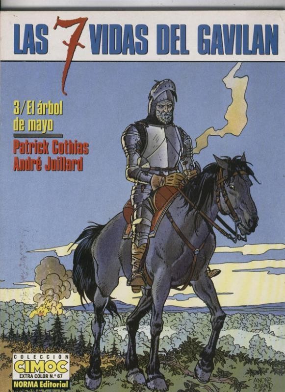 Cimoc Extra Color numero 067: Las 7 vidas del Gavilan volumen 3: El arbol de mayo