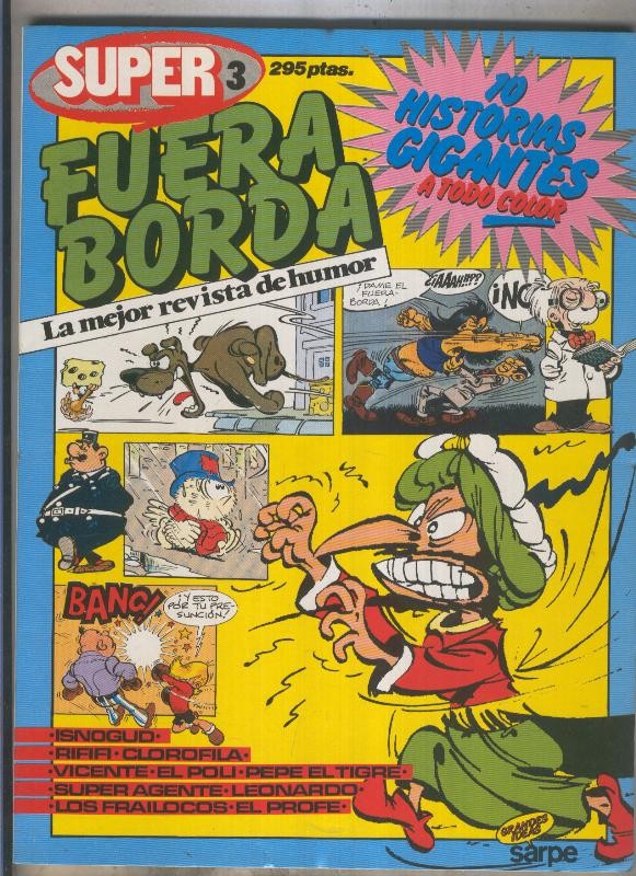 Super fuera borda numero 3: 10 historias completas 