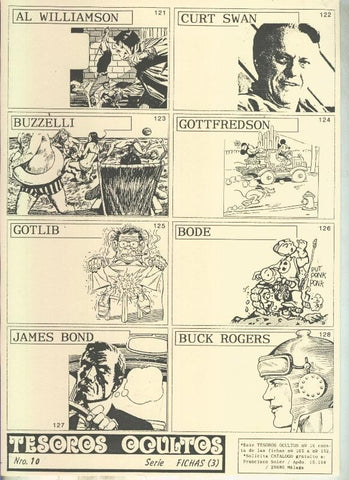 Lamina Tesoros Ocultos: Al Williamson-Curt Swan-Buzzelli-Gottfredson