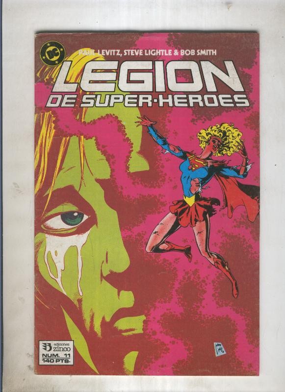 Legion de Superheroes numero 11 (numerado 4 en trasera)
