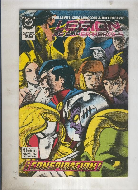 Legion de Superheroes numero 12