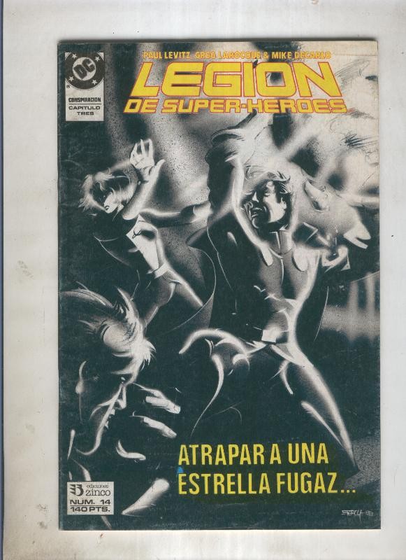 Legion de Superheroes numero 14 (numerado 2 en trasera)