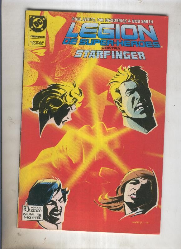 Legion de Superheroes numero 15