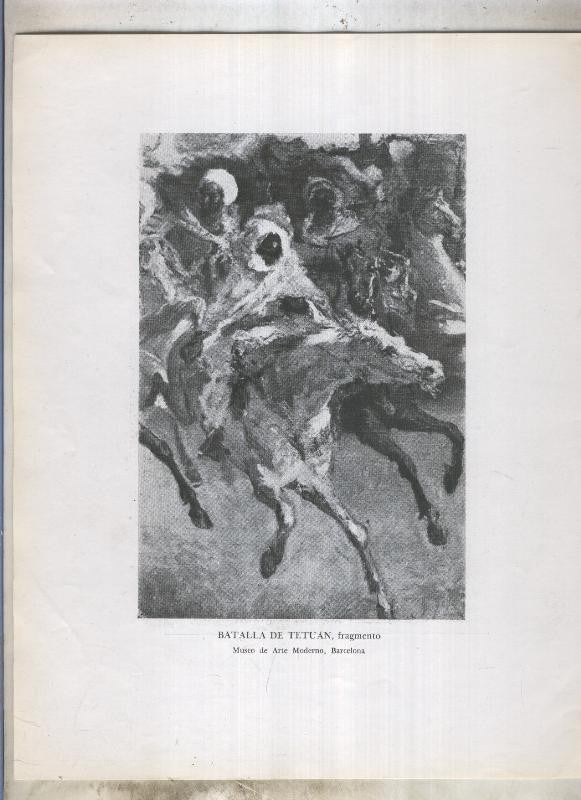 Mariano Fortuny numerado 10: Batalla de Tetuan, fragmento