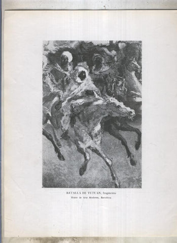 Mariano Fortuny numerado 10: Batalla de Tetuan, fragmento