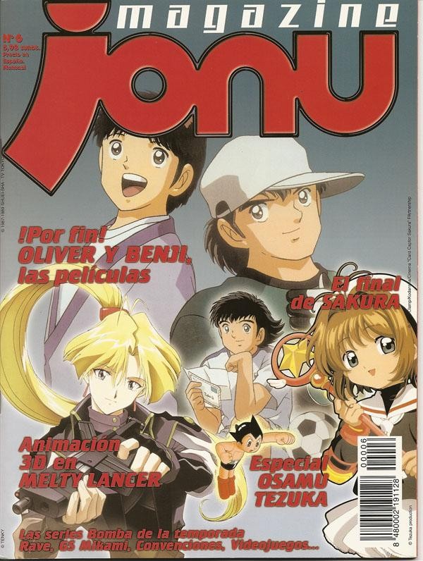 JONU Magazine revista de manga numero 06