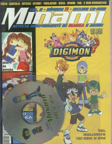 Minami revista de manga volumen II numero 11