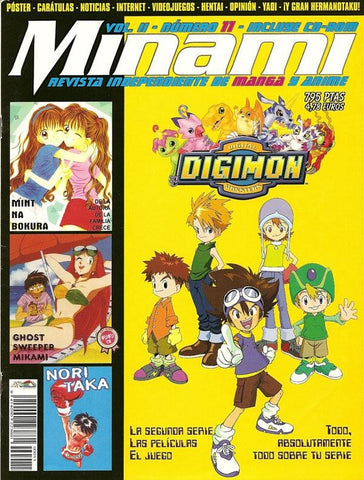 Minami revista de manga volumen II numero 11
