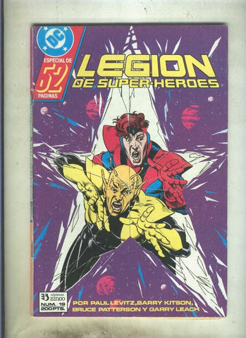 Legion de Superheroes numero 19 (numerado 3 en trasera)