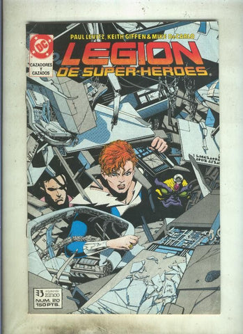 Legion de Superheroes numero 20 (numerado 1 en trasera)