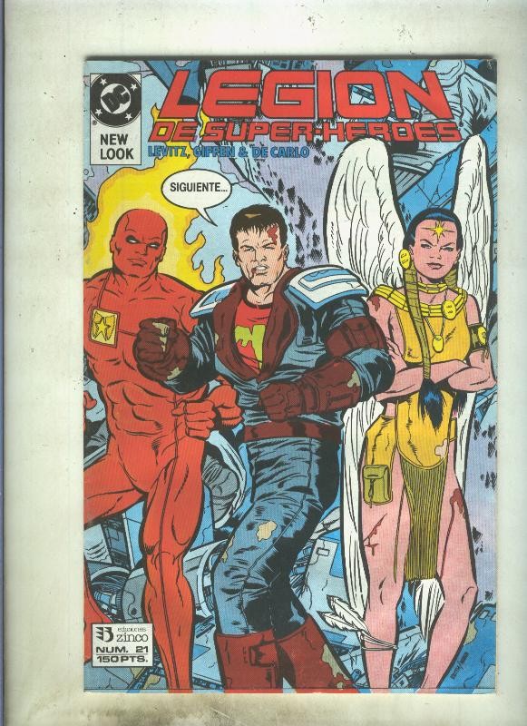 Legion de Superheroes numero 21 (numerado 2 en trasera)