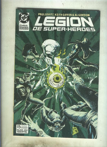 Legion de Superheroes numero 24 (numerado 2 en trasera)