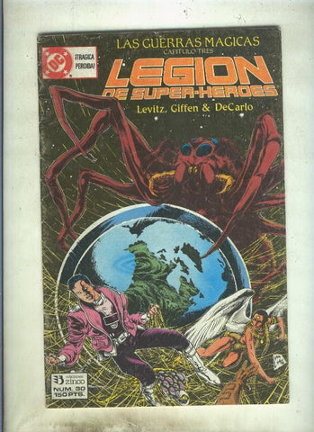 Legion de Superheroes numero 30 (numerado 1 en trasera)