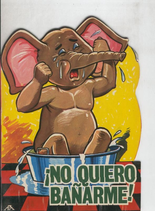 Cuentos troquelados Toray serie ZOO: No quiero bañarme