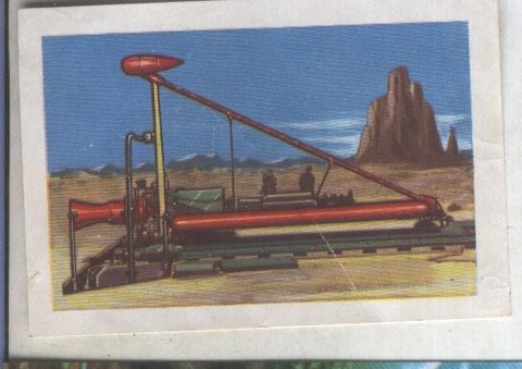 Cromos La Conquista del Aire numero 071: Aparato medidor acelaracion de los aviones