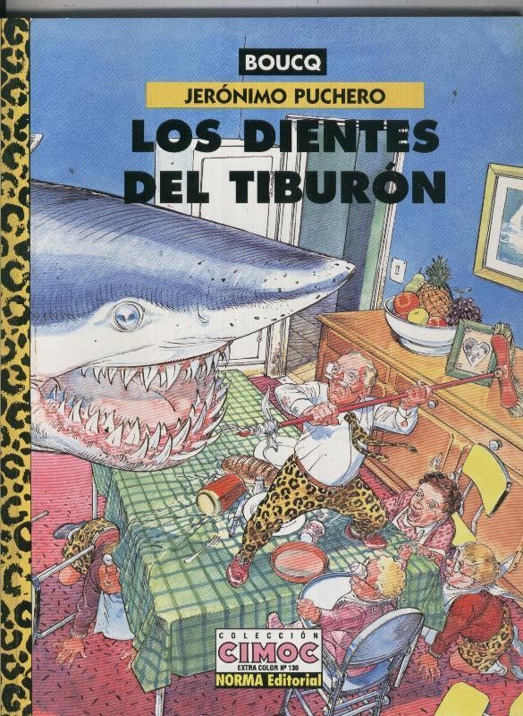 Cimoc Extra Color numero 130: Jeronimo Puchero: Los dientes del tiburon