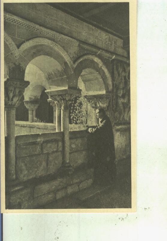 Postal 014010: Claustro angulo interior en el Monasterio de Santo Domingo de Silos