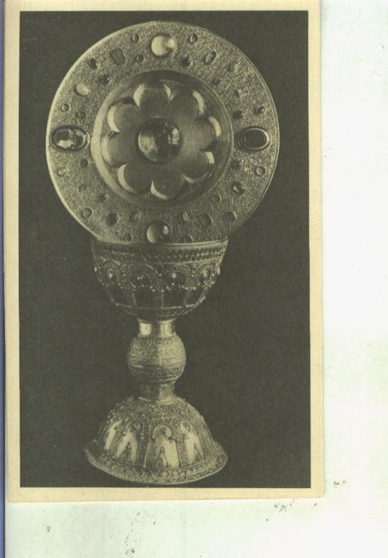 Postal 014016: Caliz y patena del siglo XI de el Monasterio de Santo Domingo de Silos