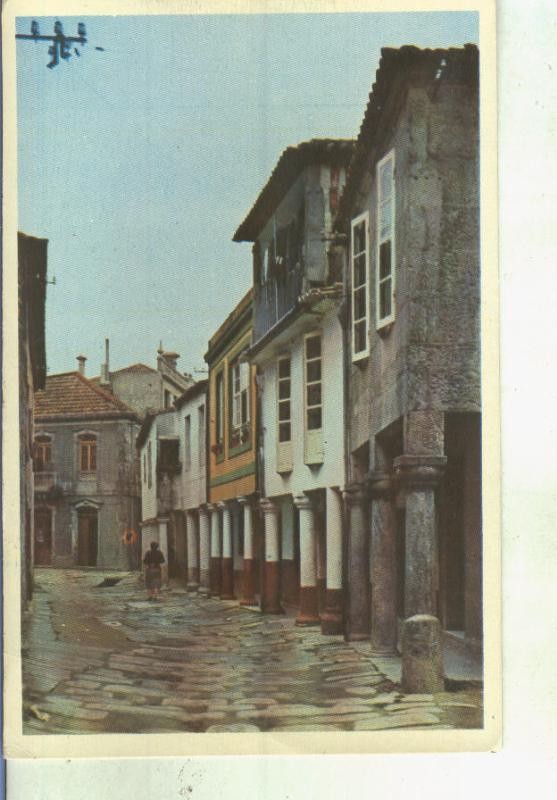 Postal 014027: Calle de Bayona en vigo