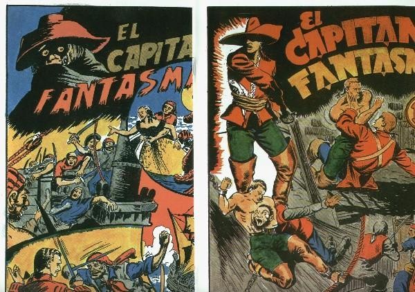 El Capitan Fantasma, coleccion facsimil de seis numeros