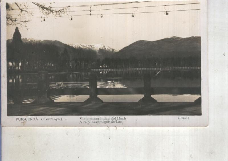 Postal 014052: Vista panoramica del lago de Puigcerda