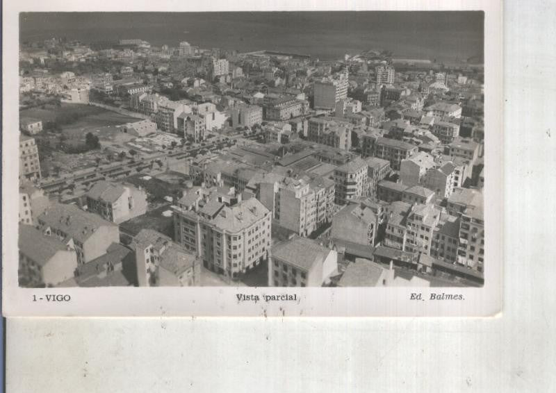 Postal 014063: Vista parcial de Vigo