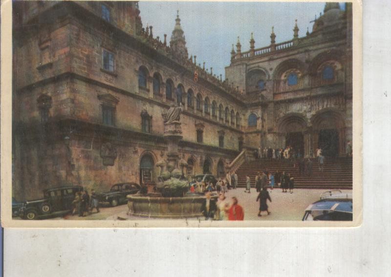Postal 014065: Plaza de la Plateria de Santiago de Compostela
