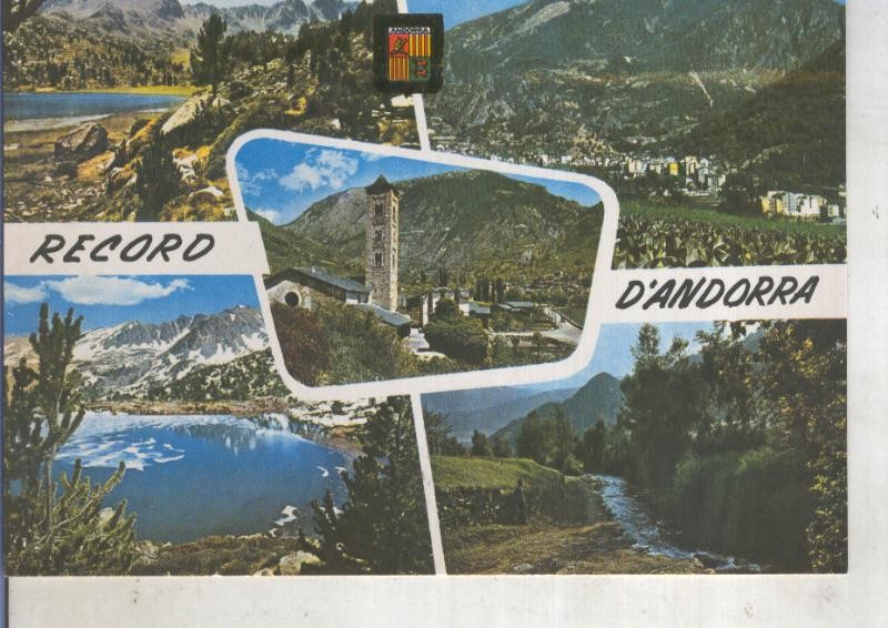 Postal 014071: Vistas varias de  Andorra